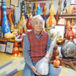 生涯現役 ヒョウタン栽培・加工楽しむ 伊賀愛瓢会会長