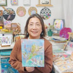 「自然」テーマに「好き」を表現 絵の具で自由に 伊賀市の立花さん