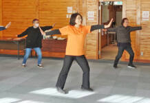 ペース合わせ、できる範囲で 健康表現体操「錦生さわやか」 名張