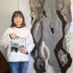 織りとフェルトで表現 浮田さん個展 伊賀市で17日から