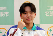 水泳・JOC杯へ 名張・赤目中の吉岡さんが意気込み