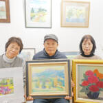 卒寿の絵画展、仲間とともに 名張の石川さん 伊賀で4月26日まで
