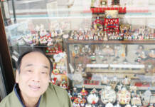 城下町彩る「おひなさん」 伊賀・上野本町通り周辺 3月3日まで