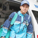 伊賀ドキの人 「全力で任務に」救急救命士