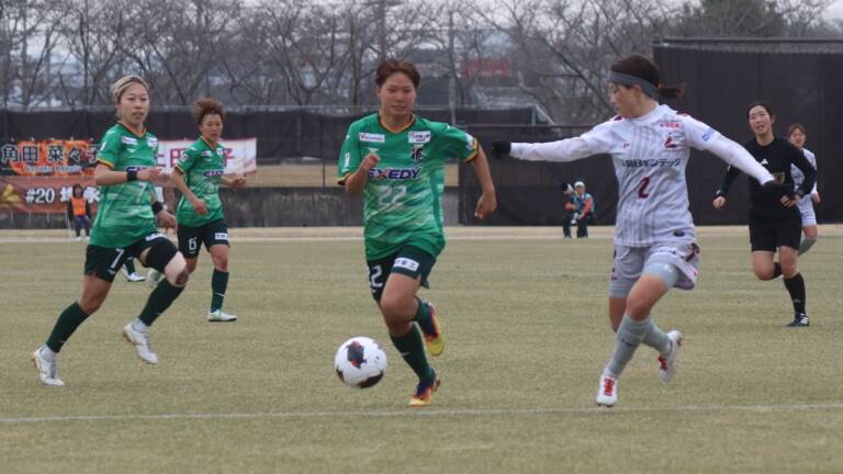 くノ一ホーム開幕戦　先制もPK許し2戦連続ドロー　名古屋に1‐1　なでしこ1部