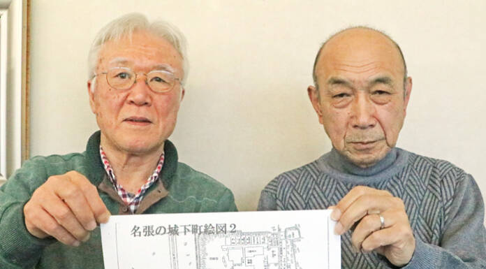 江戸絵図で巡る名張の「城下町」 4月17日参加募る