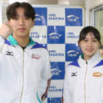 名張校の2選手JOC杯へ 吉岡さん・前川さん意気込み