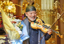 バイオリニスト古澤巖さん奉納公演 4月30日に伊賀・開化寺で
