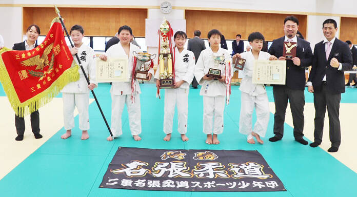 26年ぶり全国大会へ 県予選団体戦を一丸で勝利 名張柔道スポーツ少年団