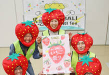 ばりフェス「いちご祭り」 22日に名張市役所前広場で