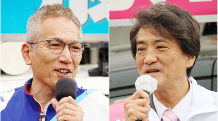 名張市W選が告示 市長選は現新一騎打ち、市議選は22人立候補