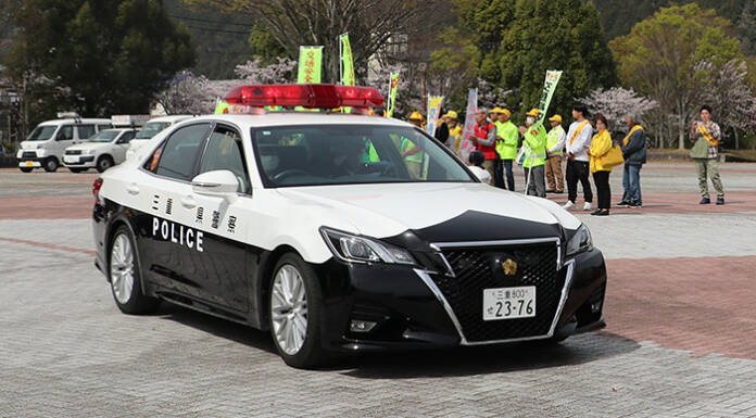 春の全国交通安全運動スタート 名張署管内で出動式