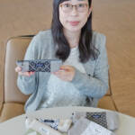 津軽地方発祥の「こぎん刺し」 ひと針ひと針丁寧に 名張の吉住さん