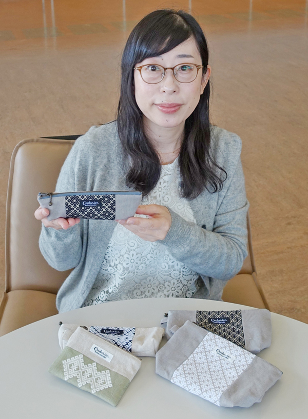 OKこぎん刺しの吉住さん