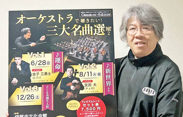 クラシックの世界、家族で楽しく 大阪交響楽団の生演奏 6・8・12月に伊賀で