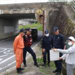 アンダーパスなど災害危険箇所を合同調査 警察・市・消防 名張