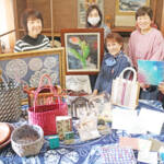 手作り趣味の仲間 伊賀で初作品展「ギャラリーうふふ」 8日から