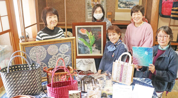 手作り趣味の仲間 伊賀で初作品展「ギャラリーうふふ」 8日から