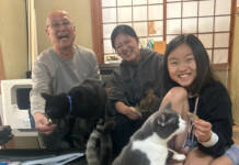 らぶペット 家族6人に猫7匹でにぎやかな毎日 名張市・奥本さん一家