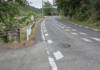 名張市薦生の県道でバイク事故 長野県の65歳女性死亡
