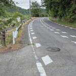 名張市薦生の県道でバイク事故 長野県の65歳女性死亡