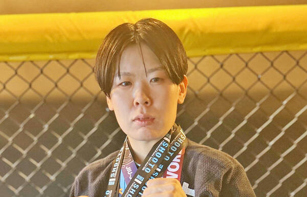 柔術の全日本大会で優勝 次戦「修斗」へ闘志 名張の奥田さん