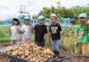 園児がジャガイモ収穫 住民提供の畑で 伊賀・いなこ保育園