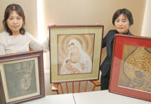 仏画家・西村美都さんの世界 娘たちが企画 5日から 伊賀市で