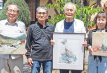 彩り豊か 4人の絵画展 24日から名張で