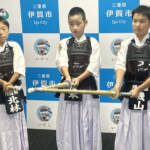 得意の「メン」で初の全国へ 剣道・陽道館の小学生剣士3人 伊賀