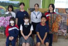 伊賀地域の高校生たちの絵画並ぶ「KNIT展」 30日から名張で