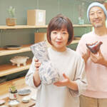 「成長感じて」陶芸作品展 濵田さん・吉村さん 11日から
