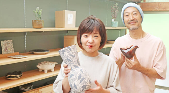 「成長感じて」陶芸作品展 濵田さん・吉村さん 11日から