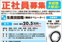 株式会社ジェイテクトプレシジョンベアリング名張工場