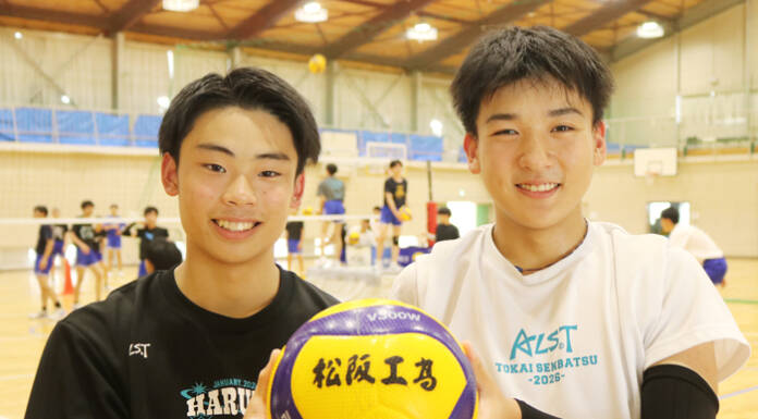 【インターハイ②】バレー男子 攻撃支えるレシーブ 松阪工業