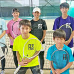 東海ジュニアテニス 名張のチームから小中学生8人
