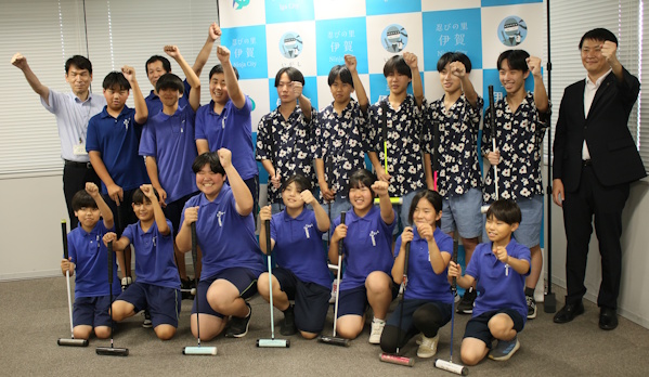 全国ジュニアゲートボール大会　4チーム18人が出場　伊賀市