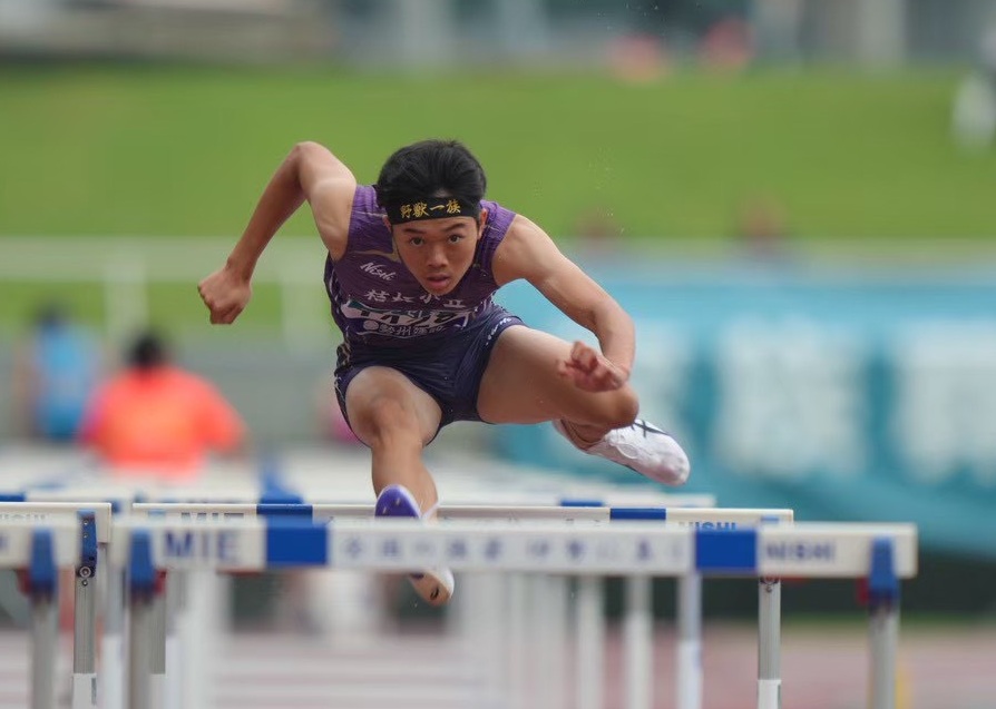 陸上ハードル競技で全国中学大会へ　名張・桔梗が丘中の三木さん