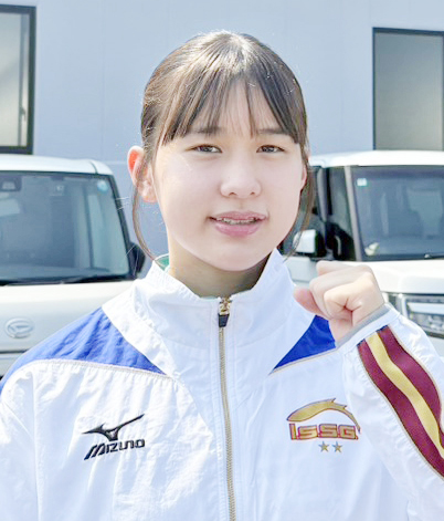 水泳で全中・JOC杯出場　伊賀市の前川さんが意気込み