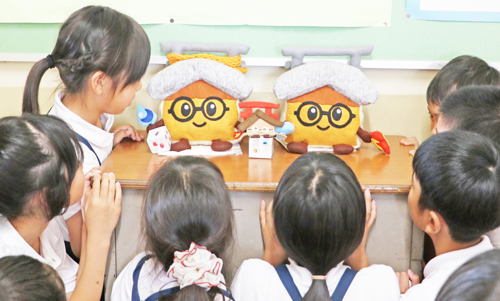 「ひみずくん」名張小児童が考案　歴史・文化を表現したキャラクター