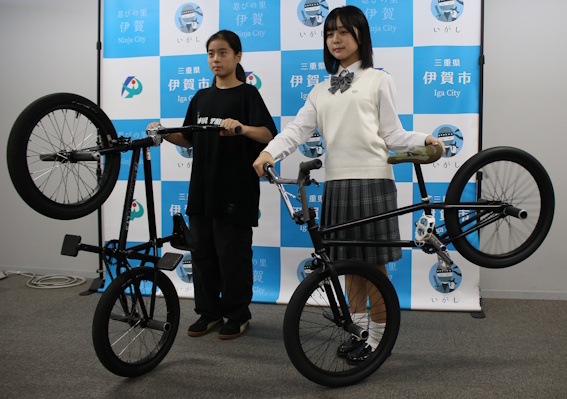 BMXフリースタイル　全日本選手権に山﨑さんと田邉さん出場　伊賀