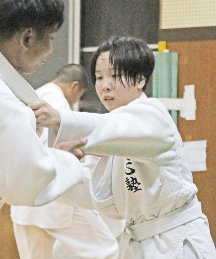 柔道・育成プロジェクトに参加 小6の大矢さん 伊賀・誠心塾