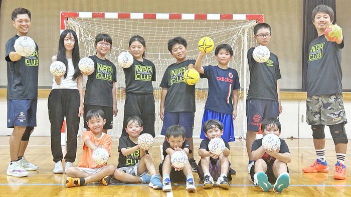 楽しんで体動かそう　名張ハンドボールクラブ