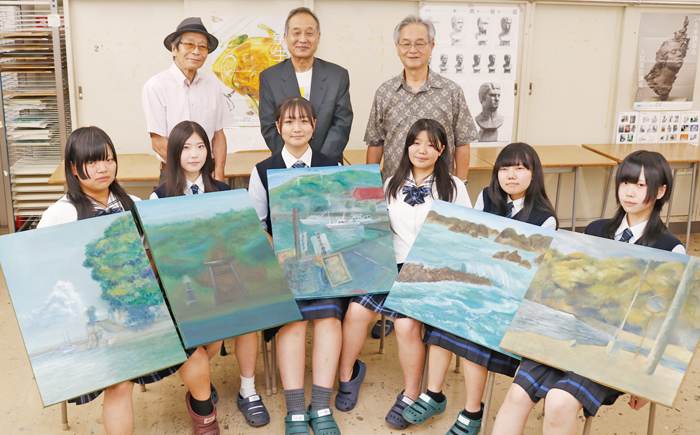 高校生と美術作家の作品展 9日から名張・藤堂家邸