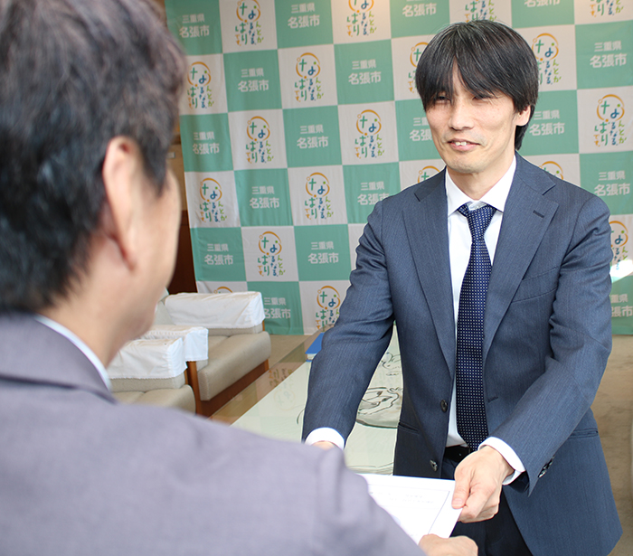 副業型起業人に川口さん委嘱　名張市の観光戦略を支援