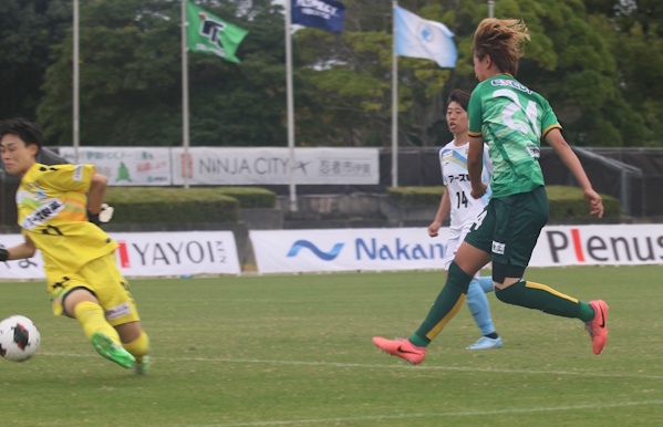 くノ一ホームで快勝　対Aハリマ　なでしこ1部