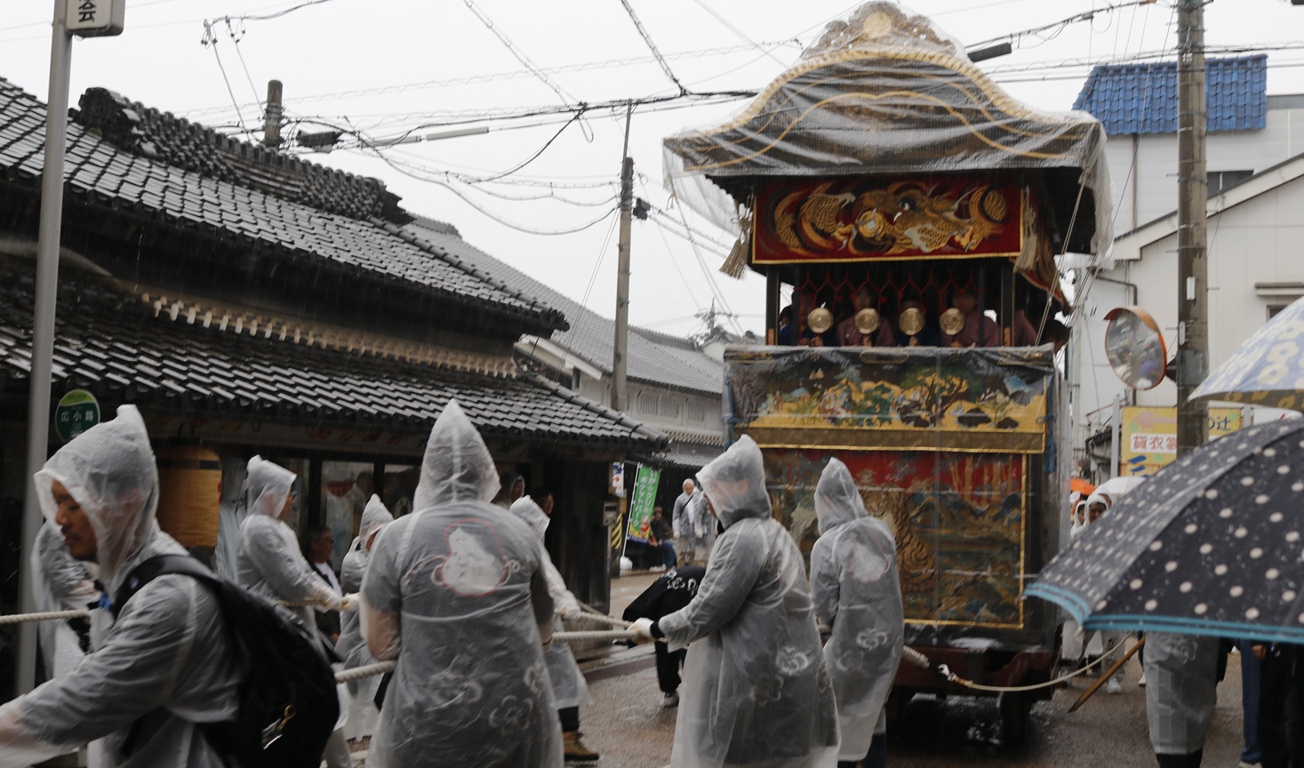 本祭は雨強まり鬼・だんじり行列中止 伊賀・上野天神祭