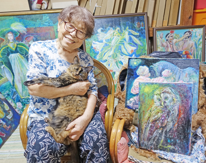生涯現役　描き続ける意欲、これからも